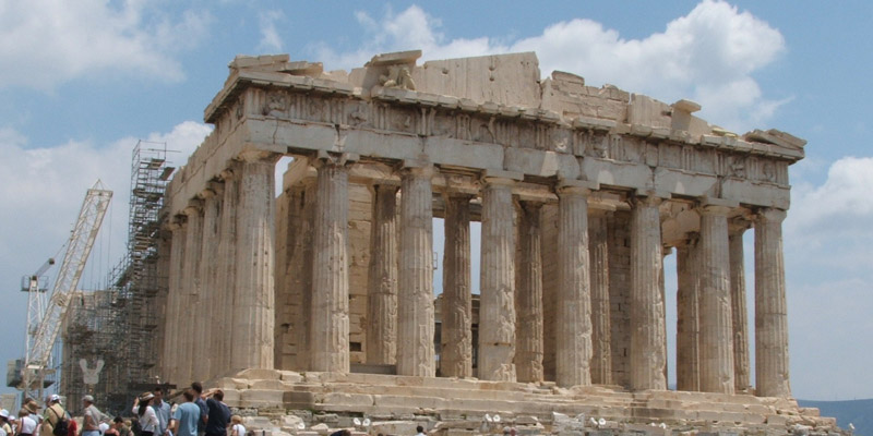 Partenone Acropoli di Atene Grecia