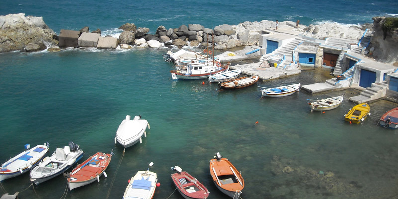 Villaggio dei pescatori milos grecia