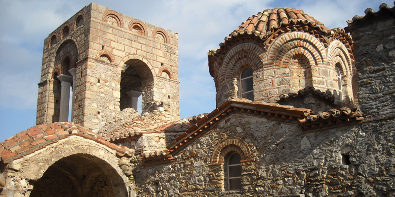 Chiesa nell'antica mystras