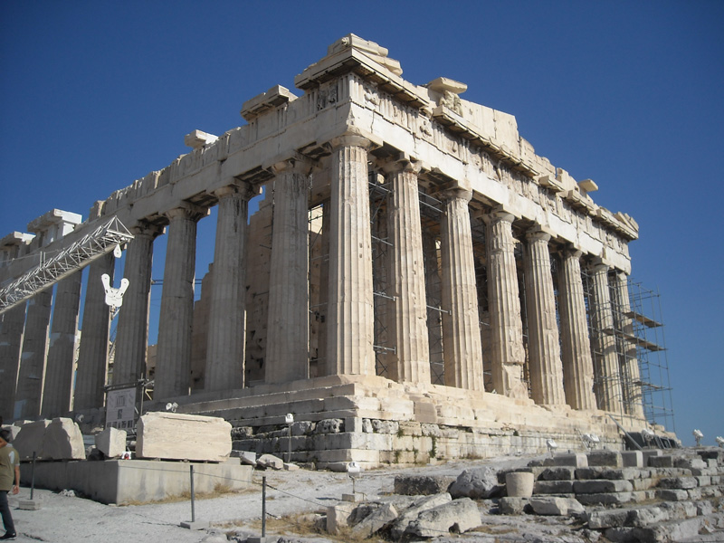 Atene Tempio del Partenone
